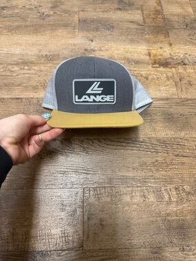 Lange Charcoal & Mustard Trucker Cap